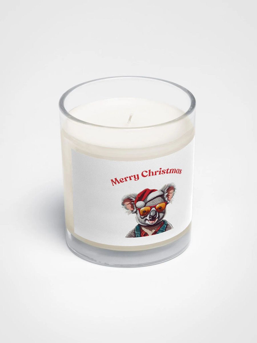 Koala Claus Soy Wax Candle - Red product image (2)