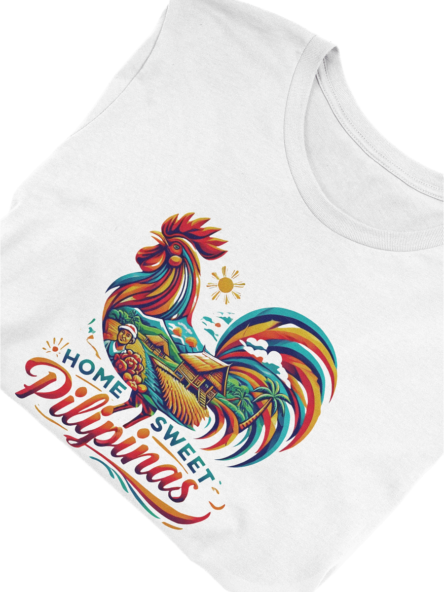 Colorful Pilipinas Rooster (Home Sweet Pilipinas) T-Shirt product image (5)