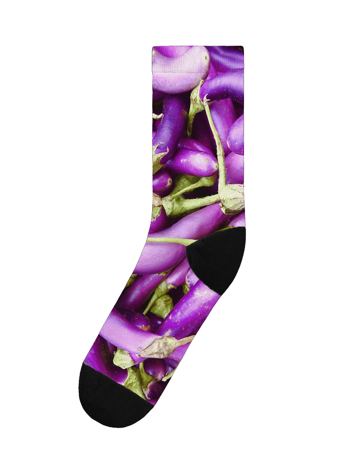 OhitsLaz Eggplant socks product image (1)