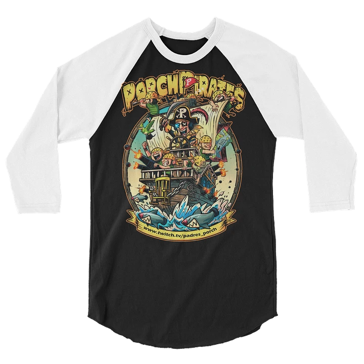 Porch Pirates Clan Raglan product image (2)