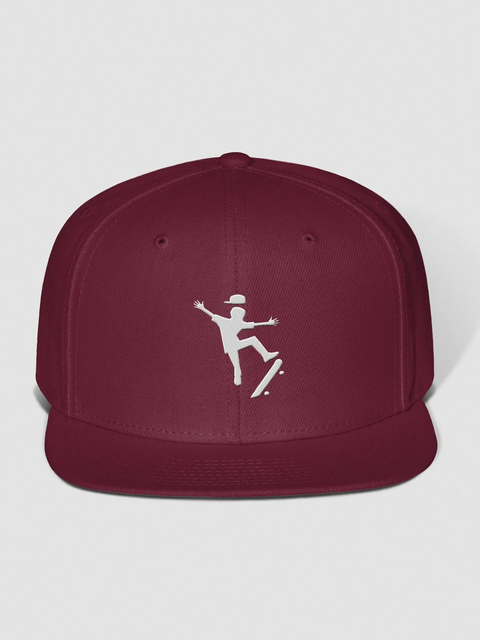 Dazzle Deck Burgundy Maroon Baseball Cap product image (1)