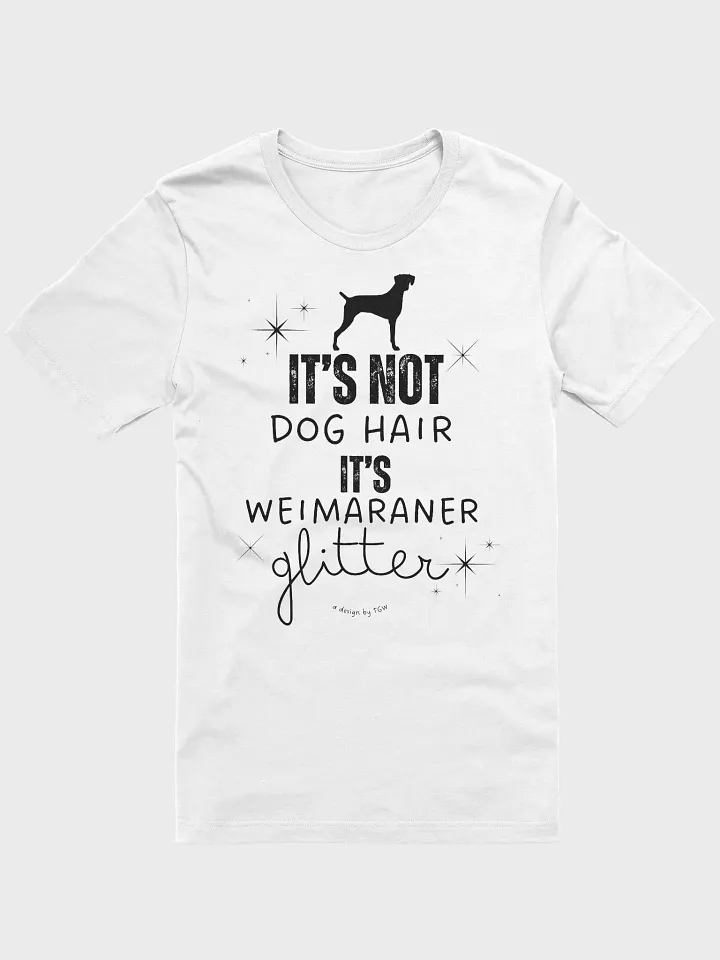 Weim Glitter - Bella+Canvas Supersoft T-shirt (black print) product image (11)