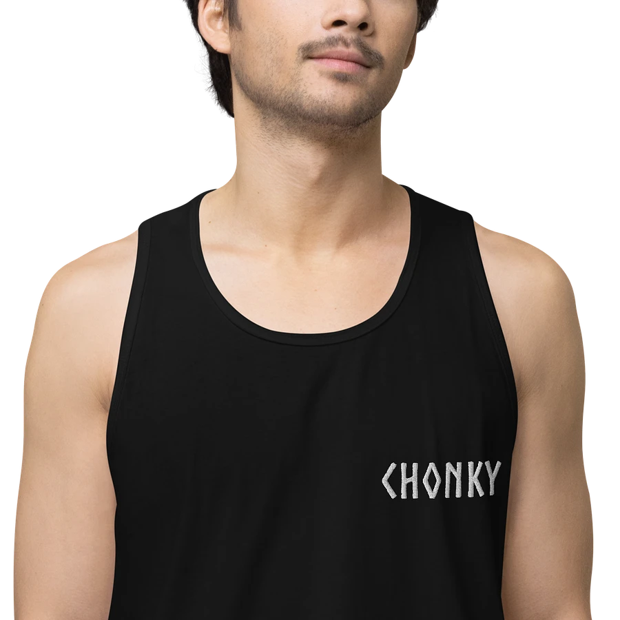 CHONKY - Tank Top Men White Embroidery product image (10)