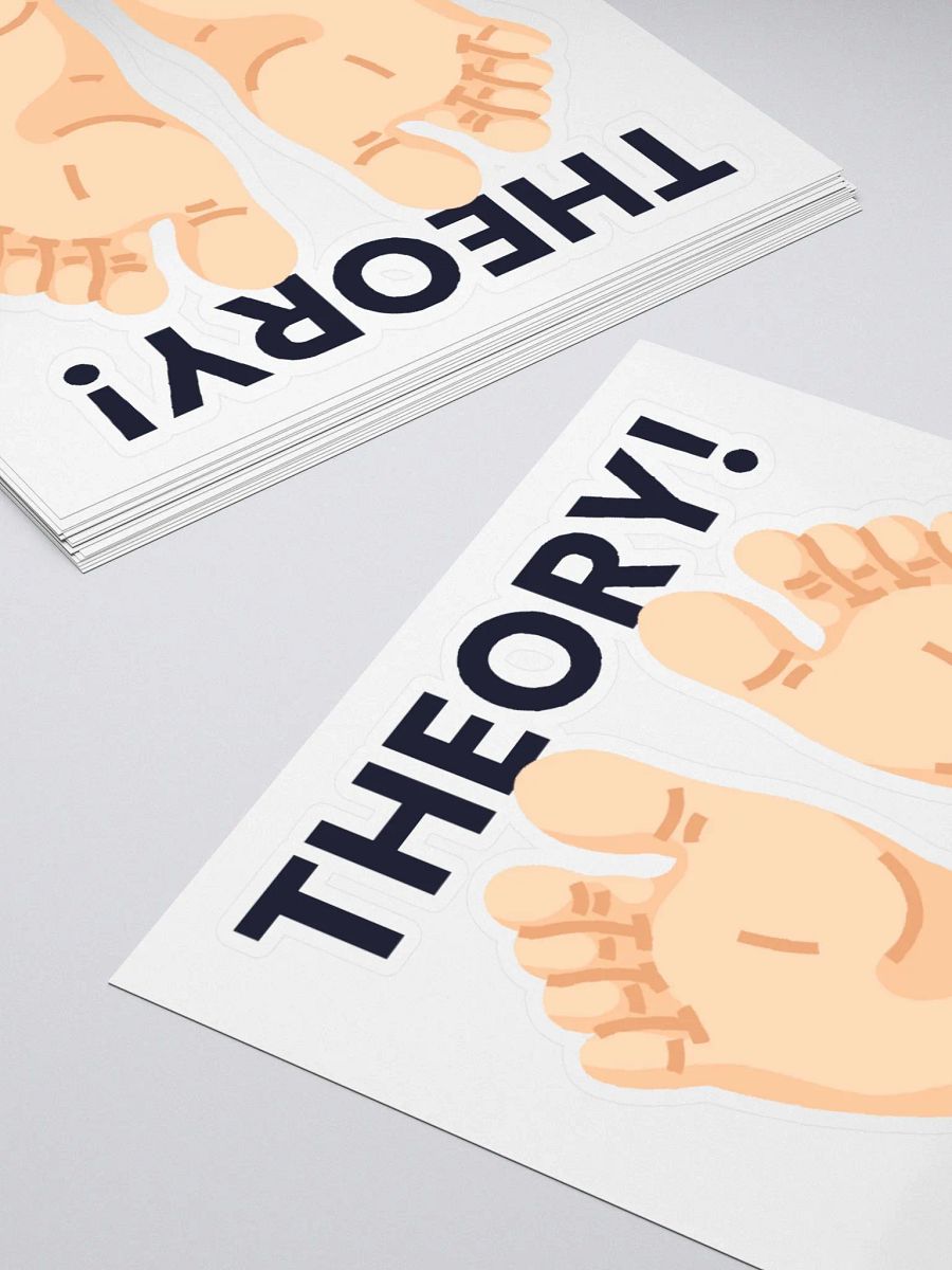 Theory v1 Sticker product image (10)