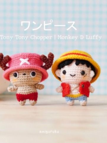 Straw Hat and Deer Pirate - PDF Pattern product image (1)