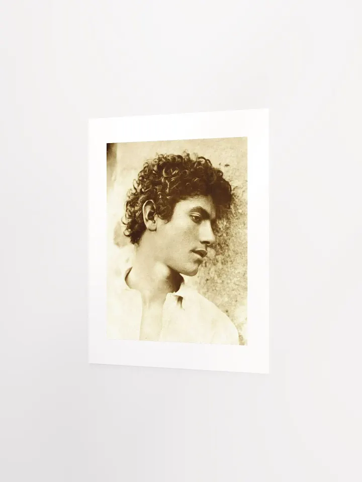 Profilo Di Ragazzo Ricciuto by Wilhelm von Gloeden (c. 1890) - Print product image (2)