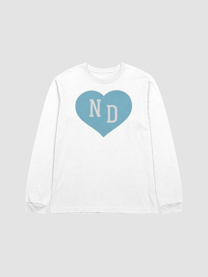 ND Heart Blue Long Sleeve product image (2)