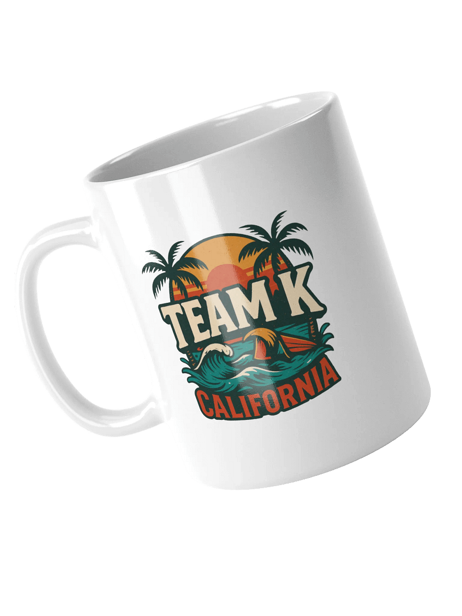 TEAM K CALIFORNIA White Mug product image (3)