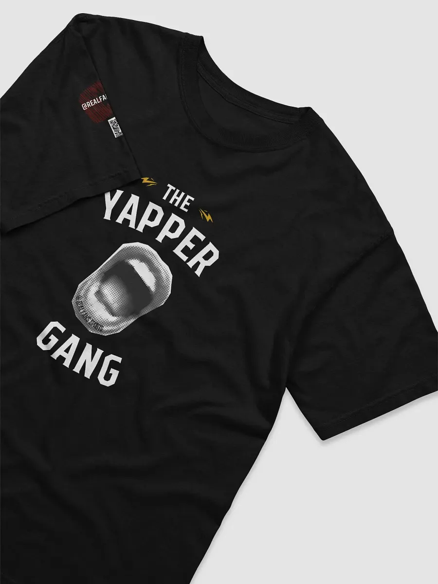 Yapper Gang w/ sleeve logo - Garment-Dyed Cotton T-Shirt product image (3)