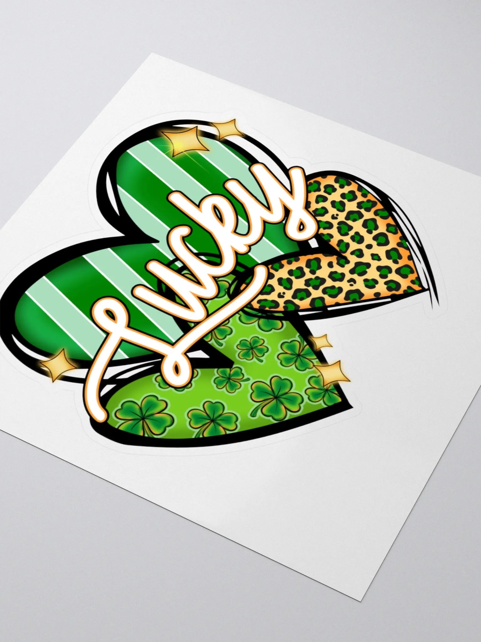 St. Patrick’s Day Lucky Sticker product image (3)
