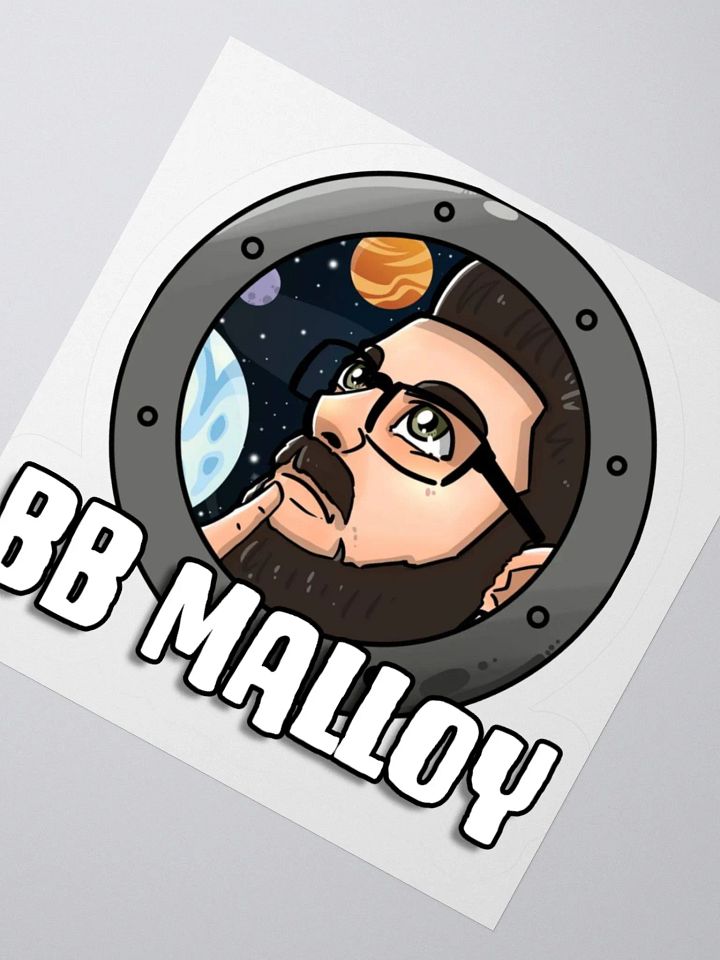 BB Malloy Sticker product image (2)