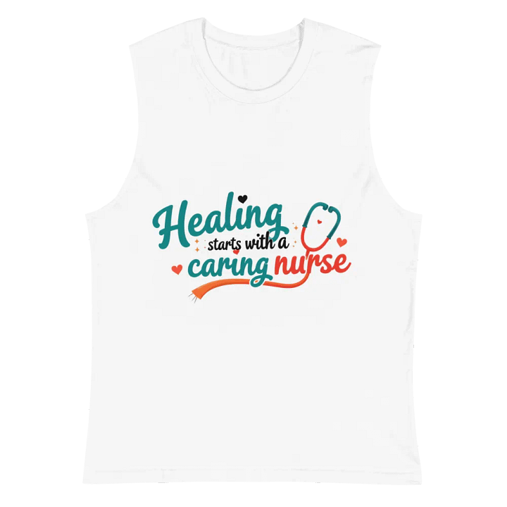 Caring Nurse Heart Muscle Tank product image (2)