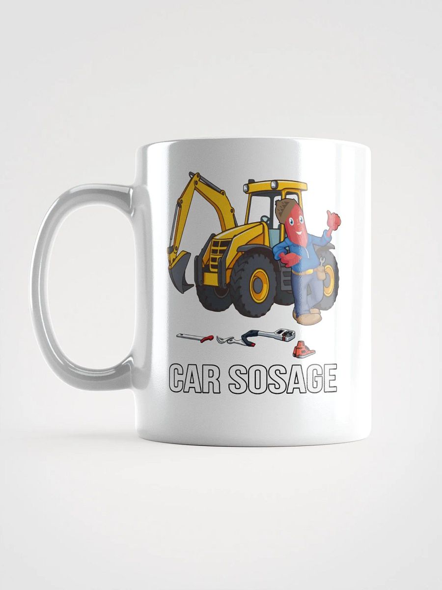 Car Sosage 1104 - White Glossy Mug product image (1)
