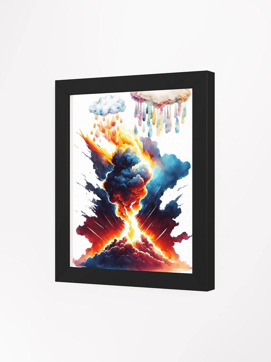 Fiery Volcano Under Stormy Skies product image (15)
