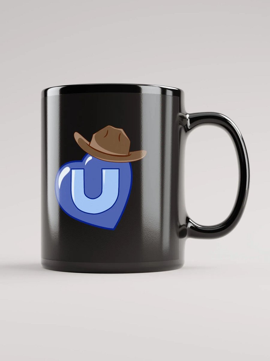 My Usual Coffee Club Black Gloss Classic Mug 1st Edition! (Goth) product image (1)
