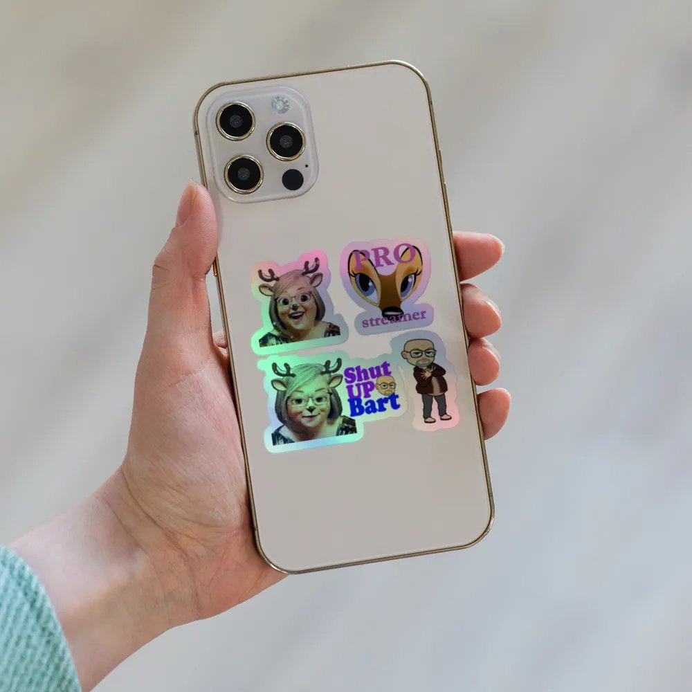 MrsDoeEyes holographic stickers product image (8)