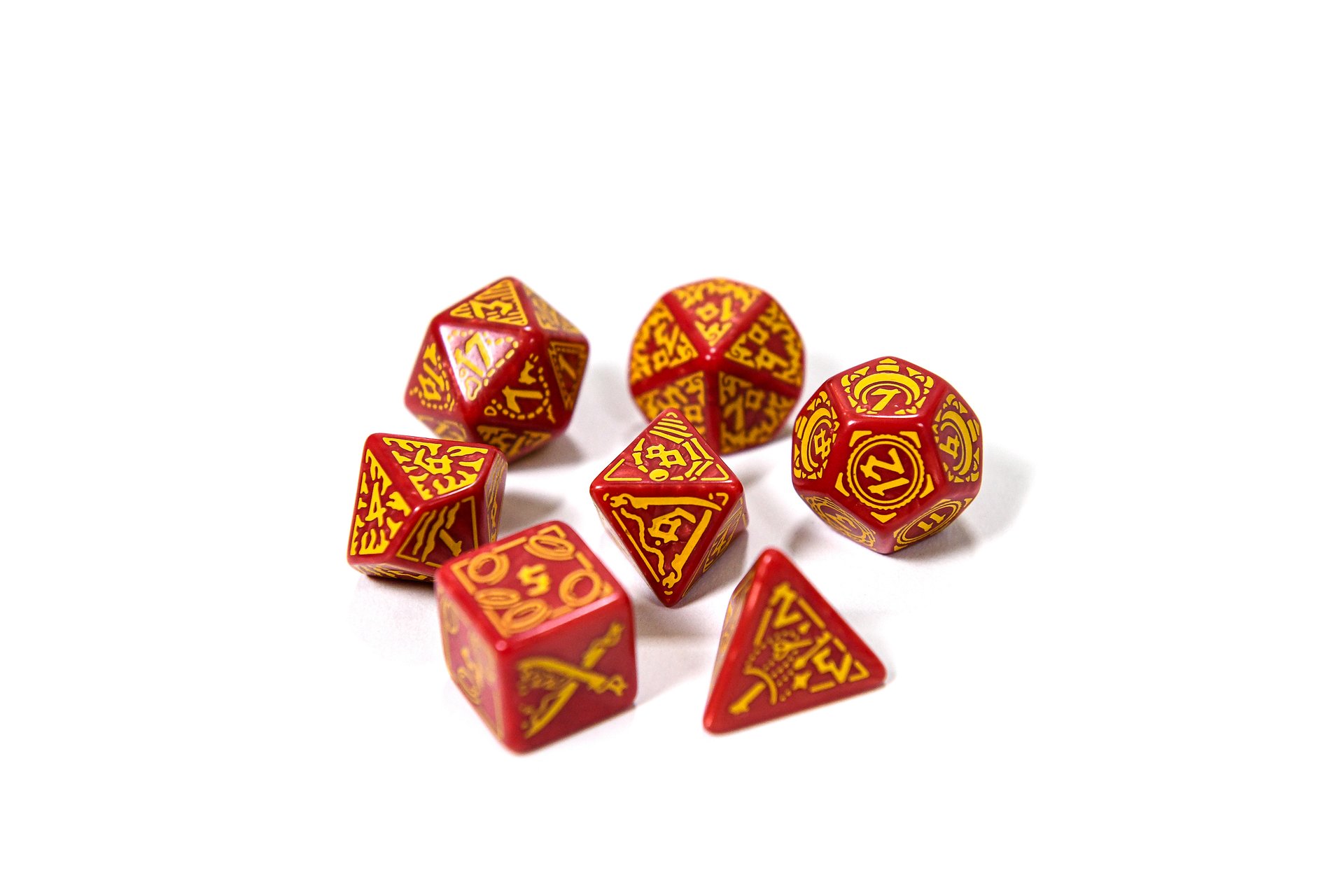Chip Dice Set 7pcs - Riptide Character Dice product image (5)