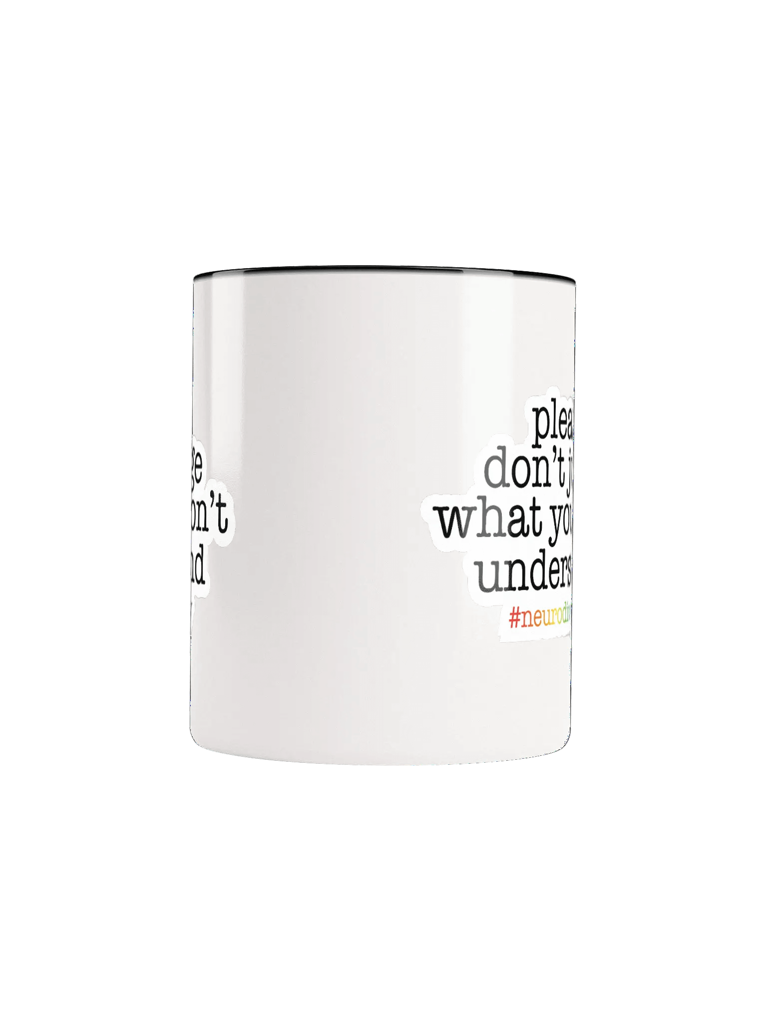 Please Don't Judge Colored Mug product image (66)