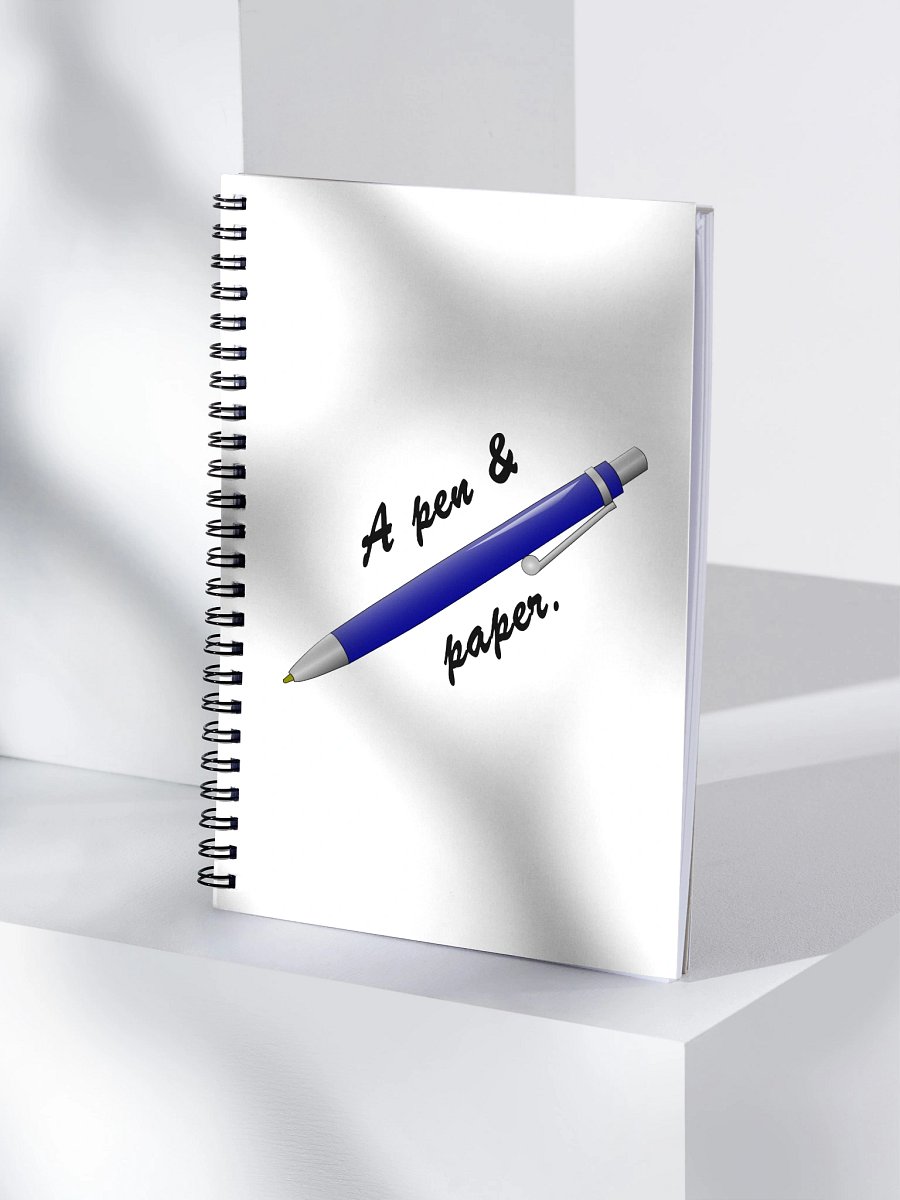 A Pen & Paper- Spiral Notebook product image (4)