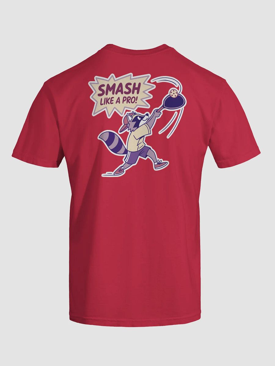 Pickleball T-Shirt - Smash Like a Pro Unisex Garment-Dyed T-shirt (Back Print) product image (9)