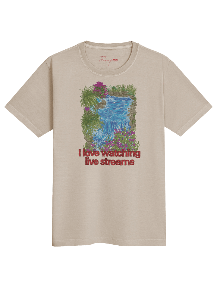 live streams hand-drawn t-shirt product image (1)