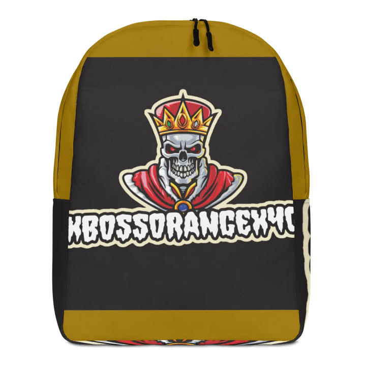 Orange Backpack product image (1)