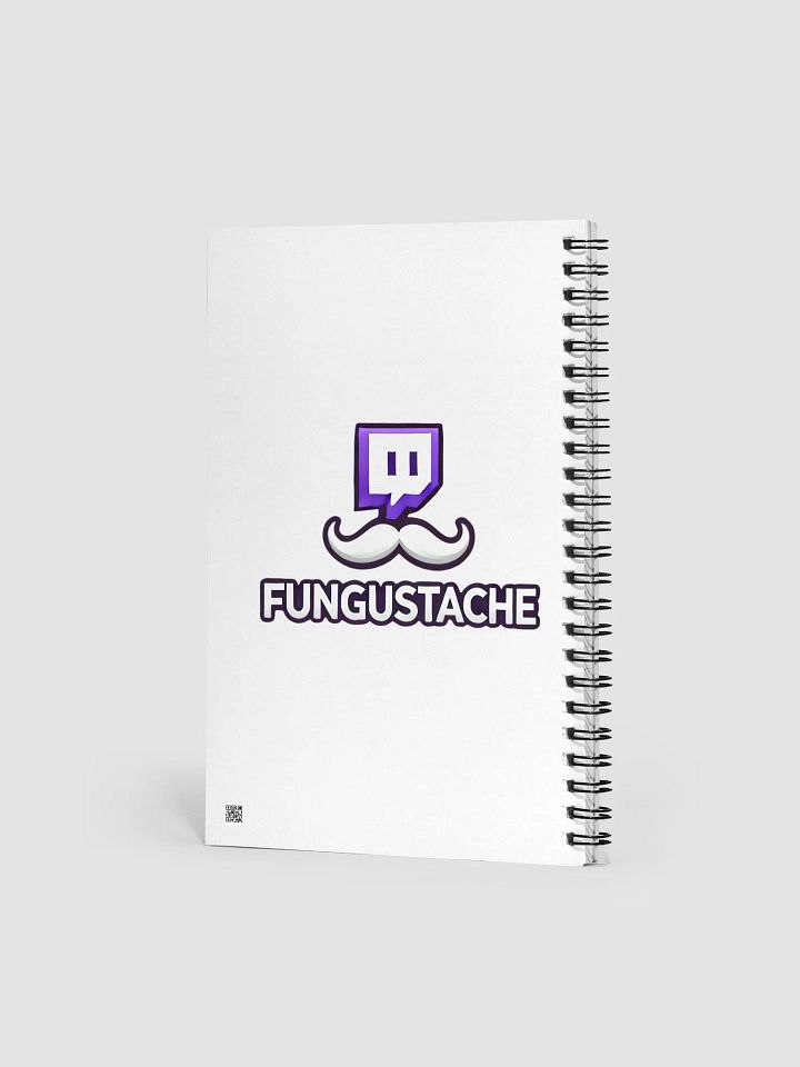 Fungustache Fun Spiral Notebook product image (2)