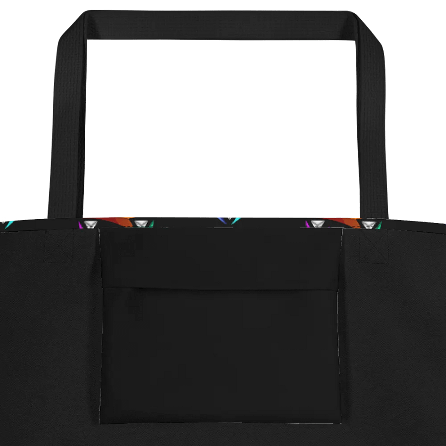 PriismX Patterned Black Tote product image (7)