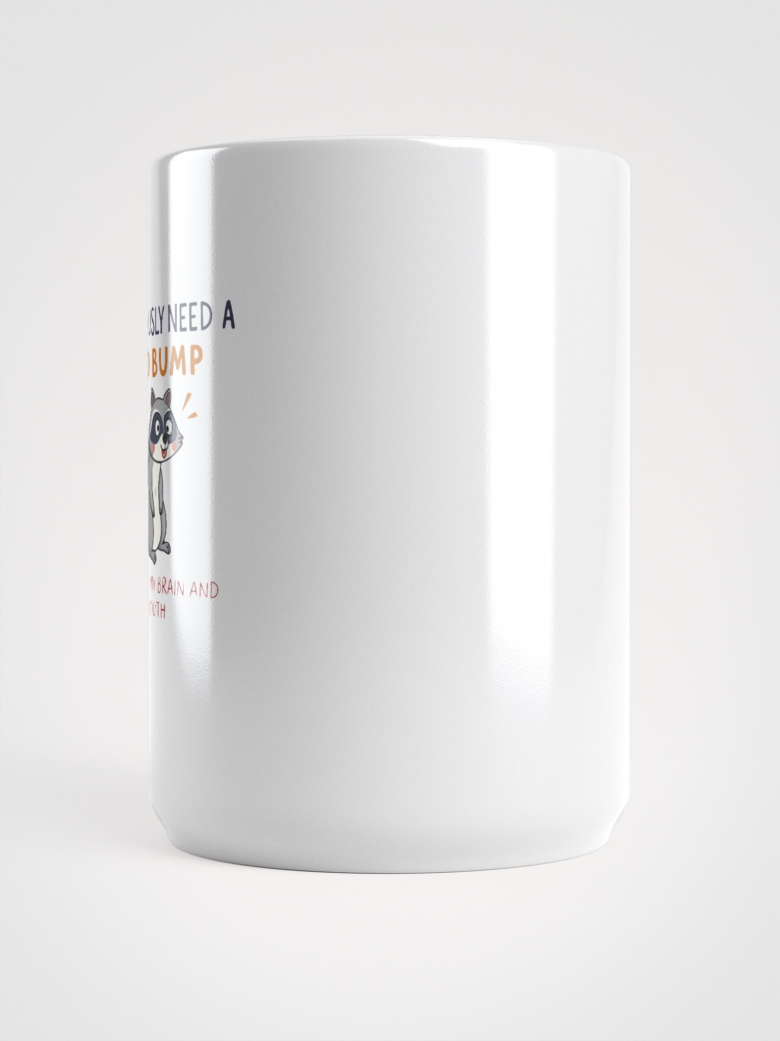 Speed Bump Raccoon Mug product image (6)