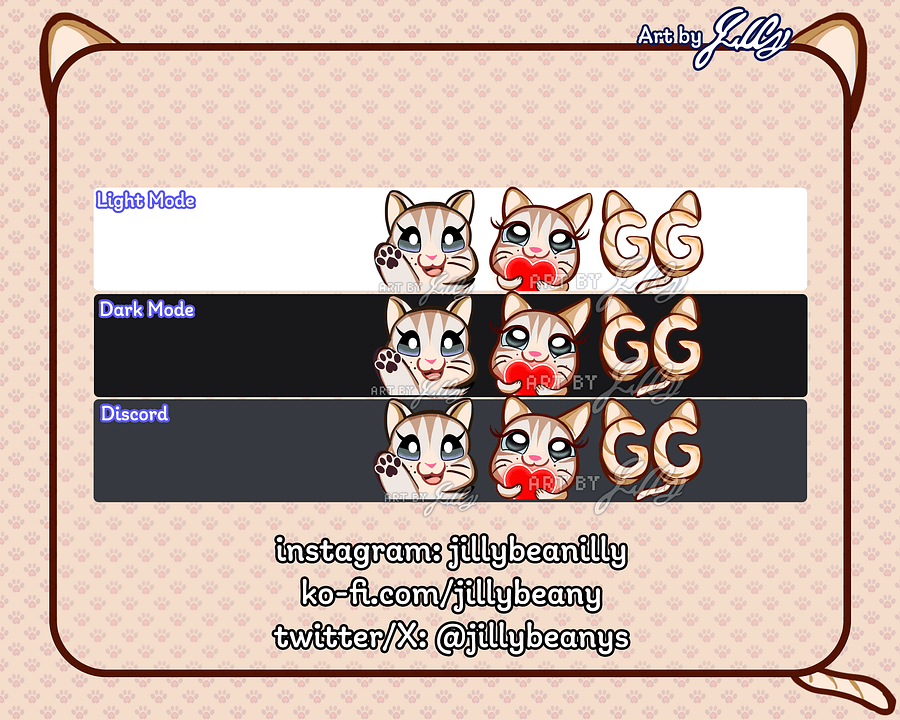 Animated Kitty Cat Emotes product image (2)