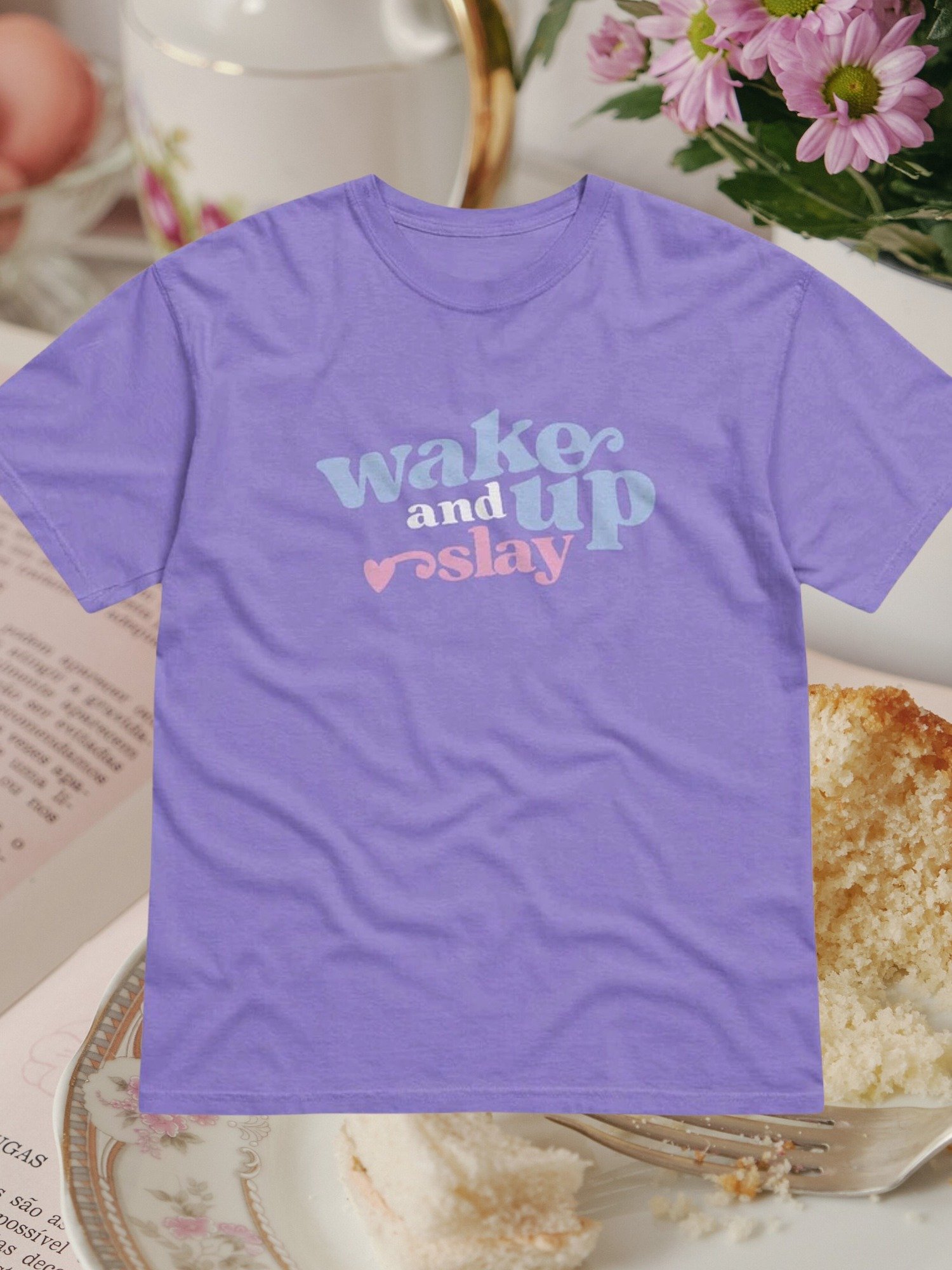 Wake Up & Slay Oversized Tee product image (1)