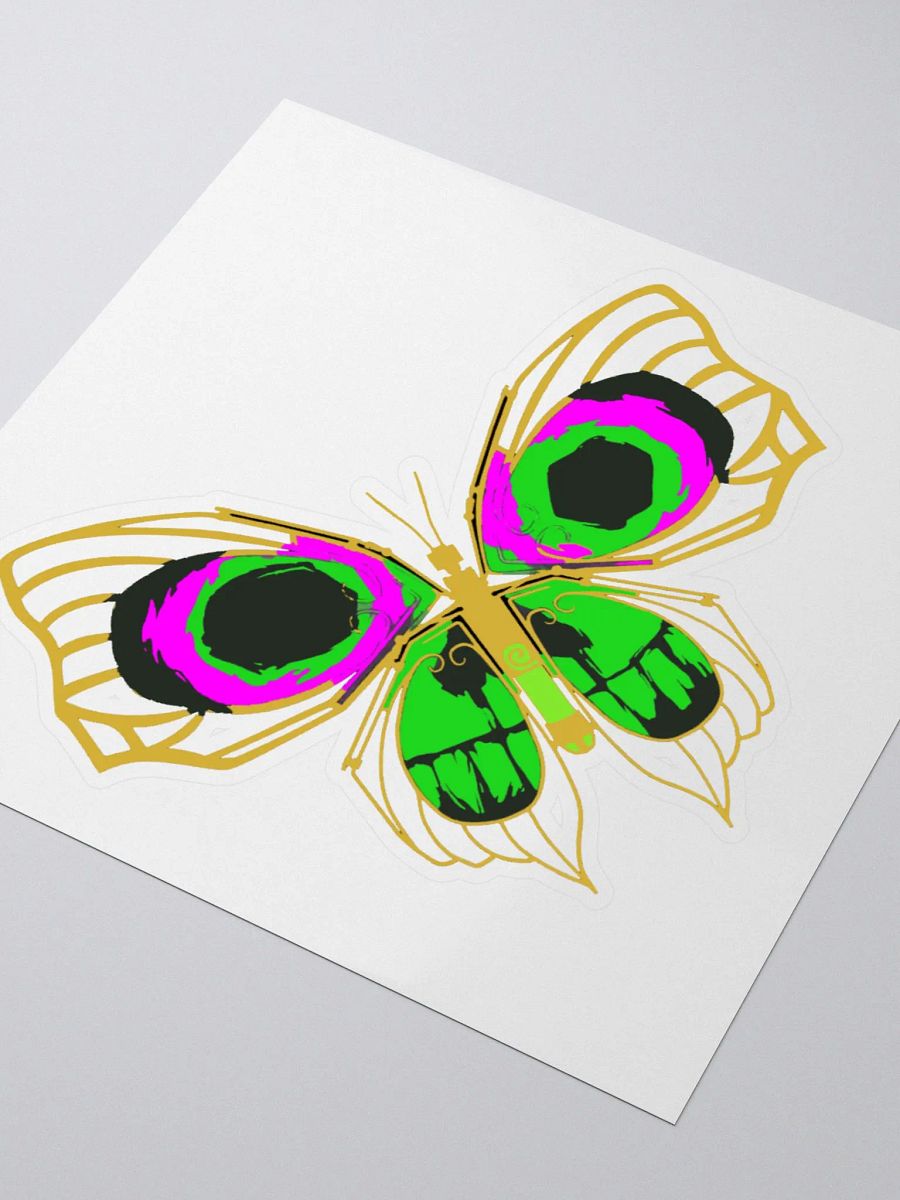 Arcane Jinx Butterfly Bomb Kiss-cut Sticker product image (3)