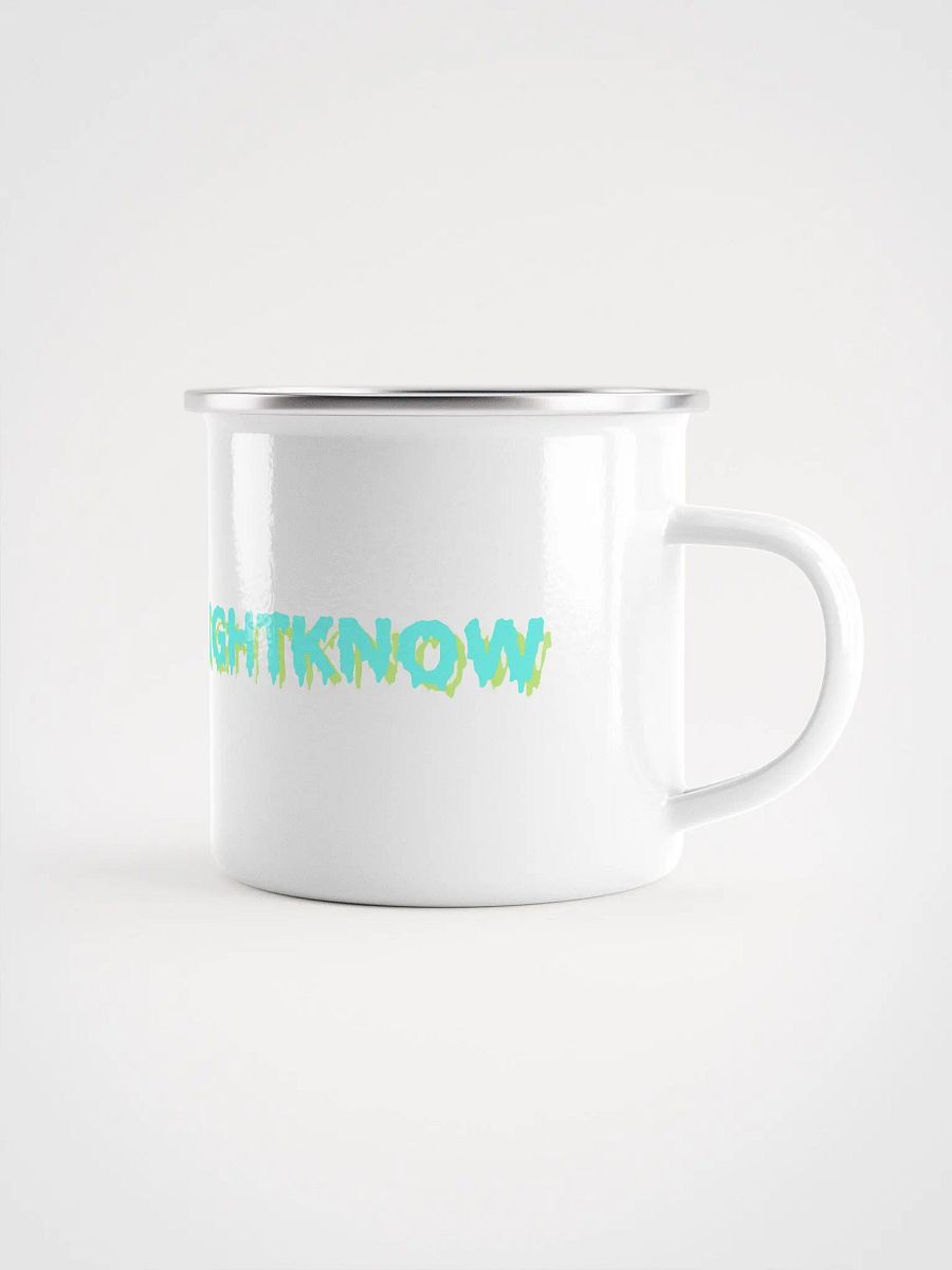 Might Know Enamel Mug product image (1)