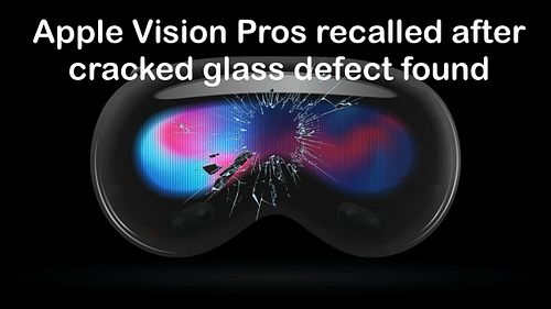Mysterious identical cracks are reportedly being found on the first wave of vision pro shipments

Credit: TheChoperPilot / PK...