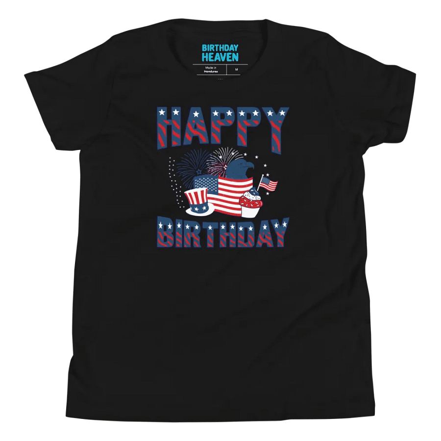 Happy Birthday (USA) Kids T-Shirt product image (8)