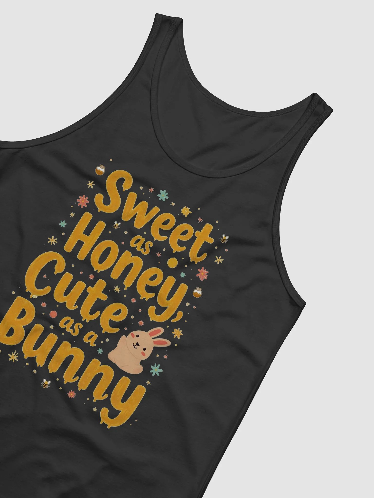 Sweet as Honey, Cute as a Bunny Tank product image (25)