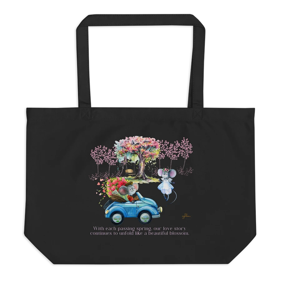 Love In Full Bloom Eco Tote Bag - Large product image (1)