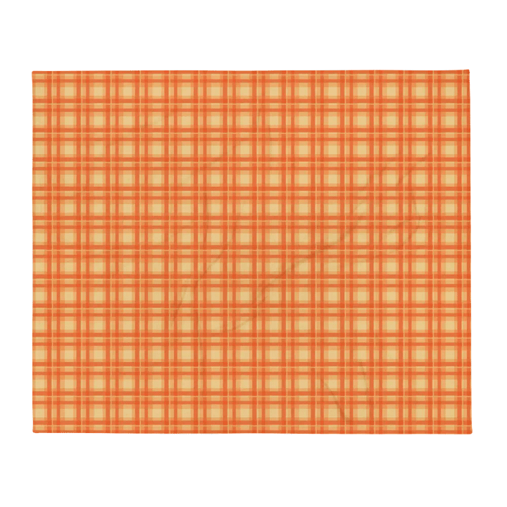 Orange Lines Blanket product image (1)