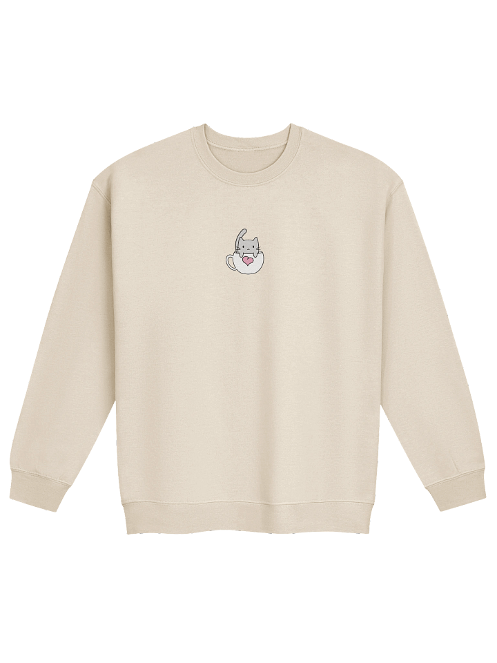 Softie's Café Logo Sweatshirt || Centered, Printed product image (1)