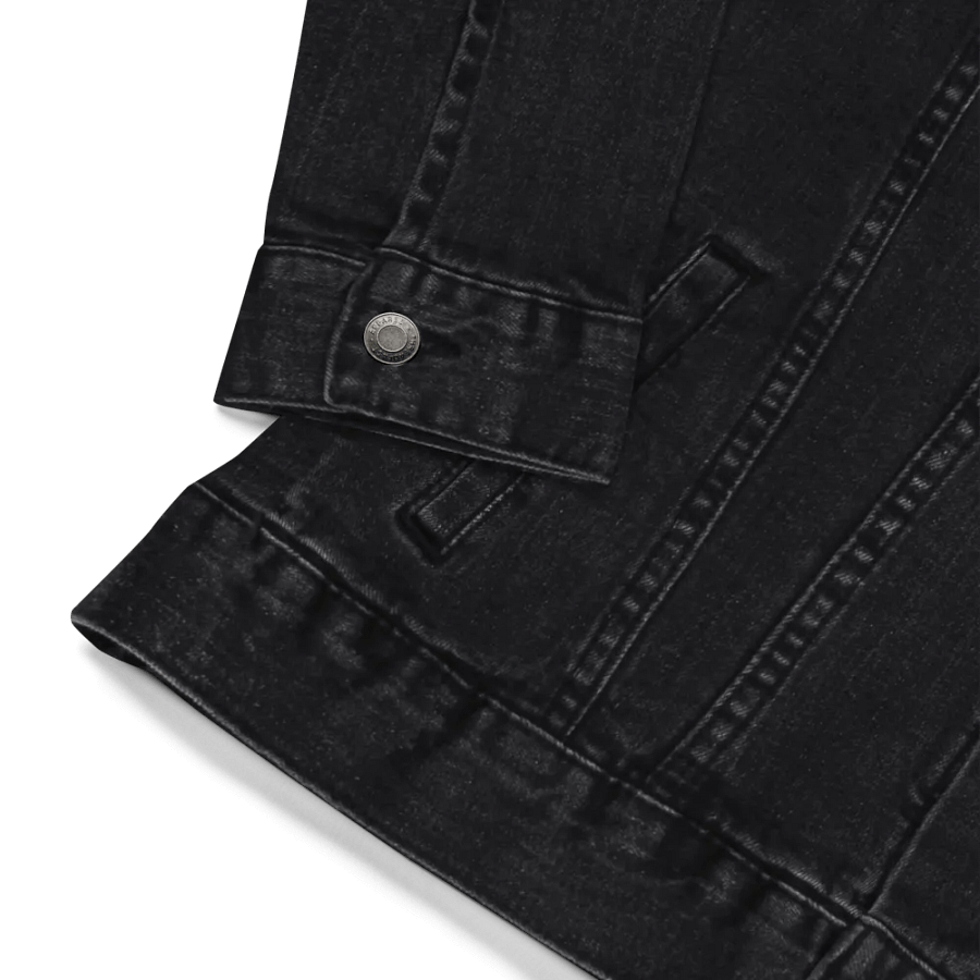 AEVUM Band USA black denim jacket product image (9)