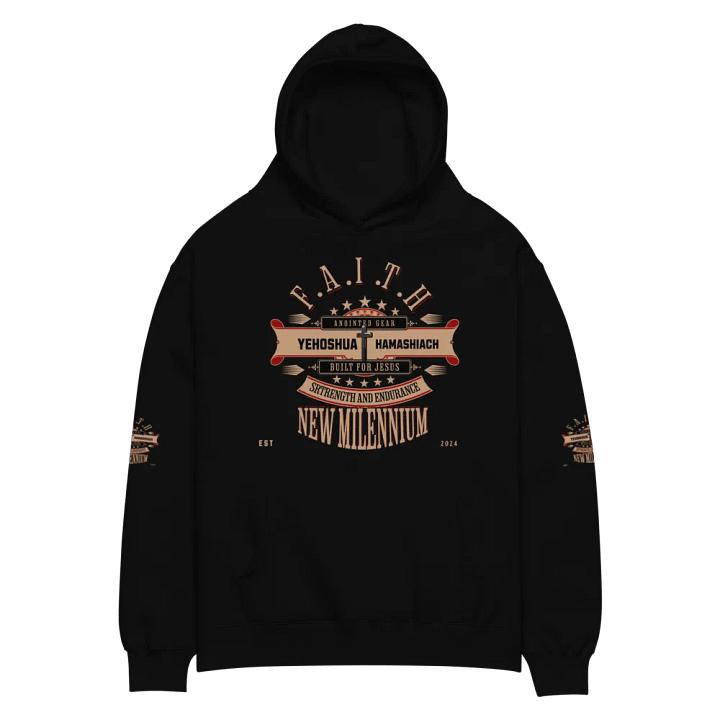 Faithful Endurance Oversized Hoodie product image (2)