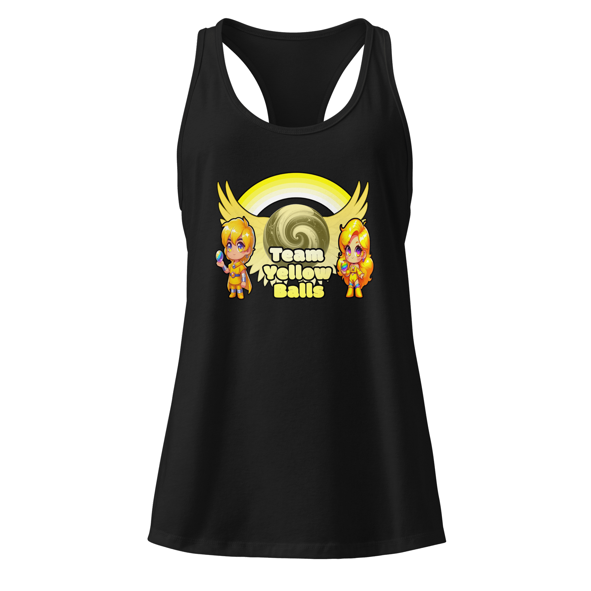 Team Yellow Racer Tank product image (1)
