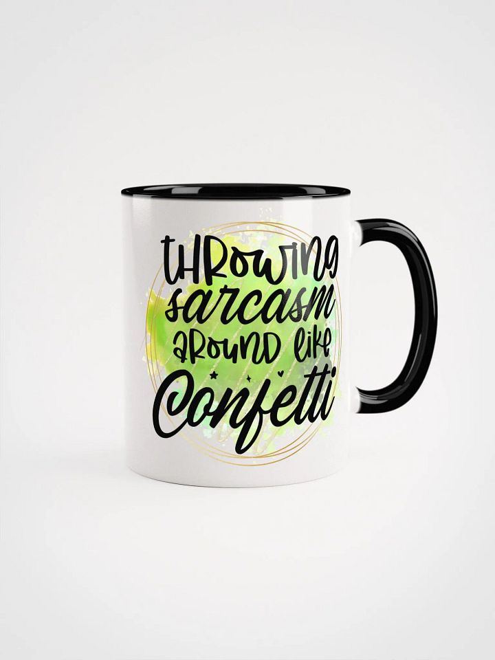 Throwing Sarcasm Ceramic Mug product image (1)