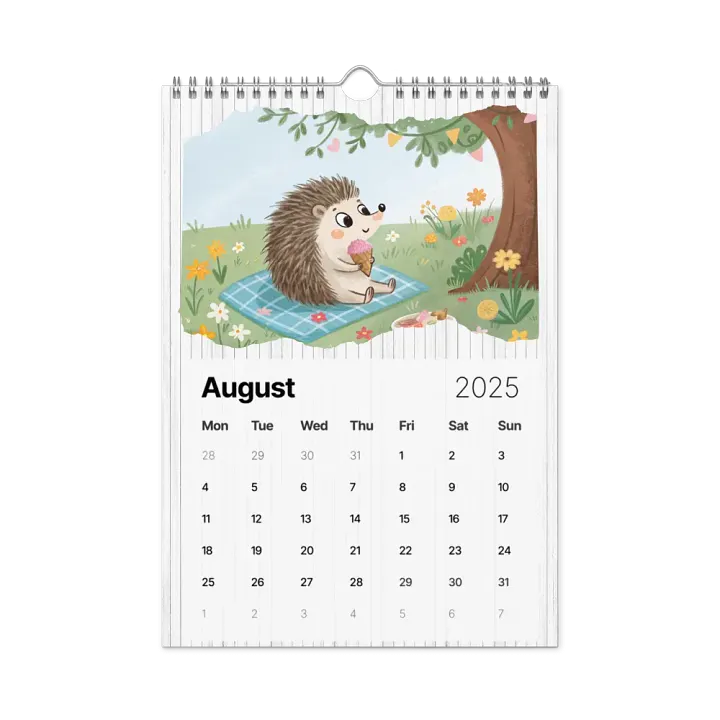 ADORABLE ANIMALS WALL CALENDAR 2025 product image (2)