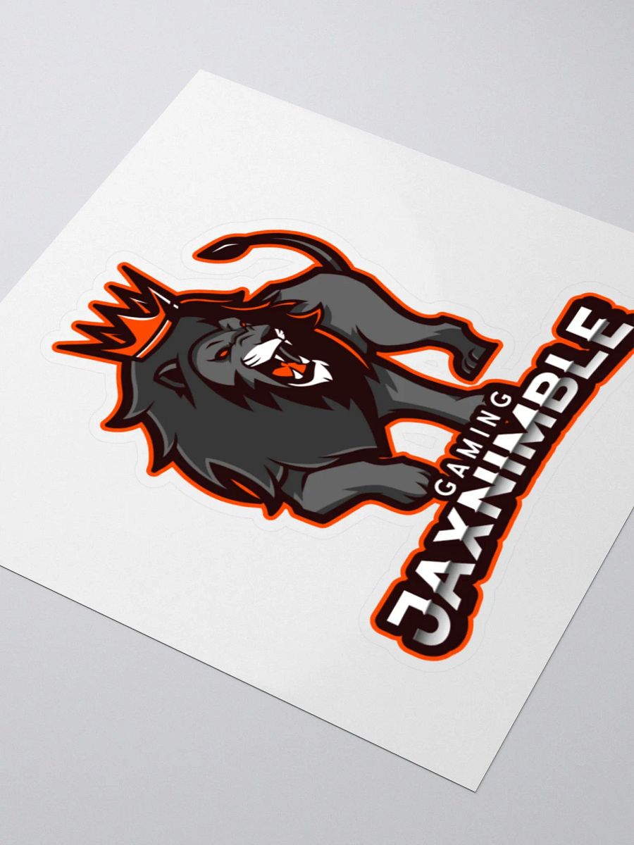 Fearsome Lion Sticker product image (8)