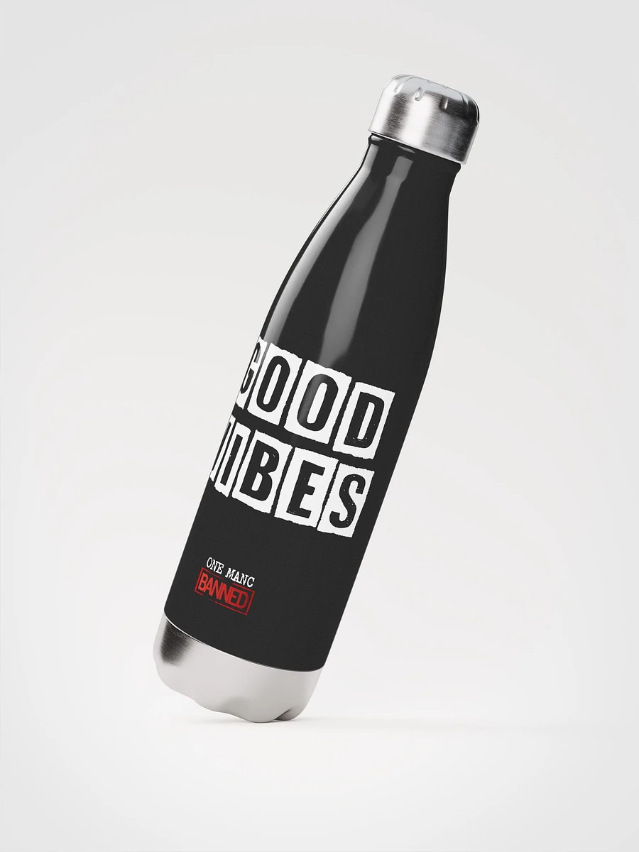 Good Vibes Stainless Steel Water Bottle product image (2)