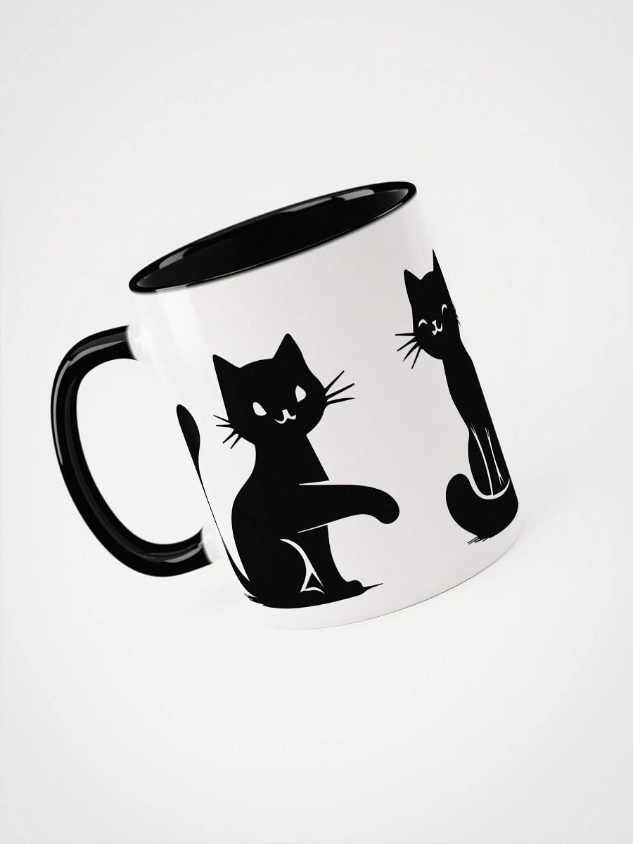 Black Cats Mug with Color Inside product image (3)