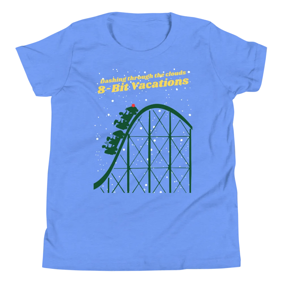 Dashing through the Clouds Christmas Kids T-Shirt product image (12)
