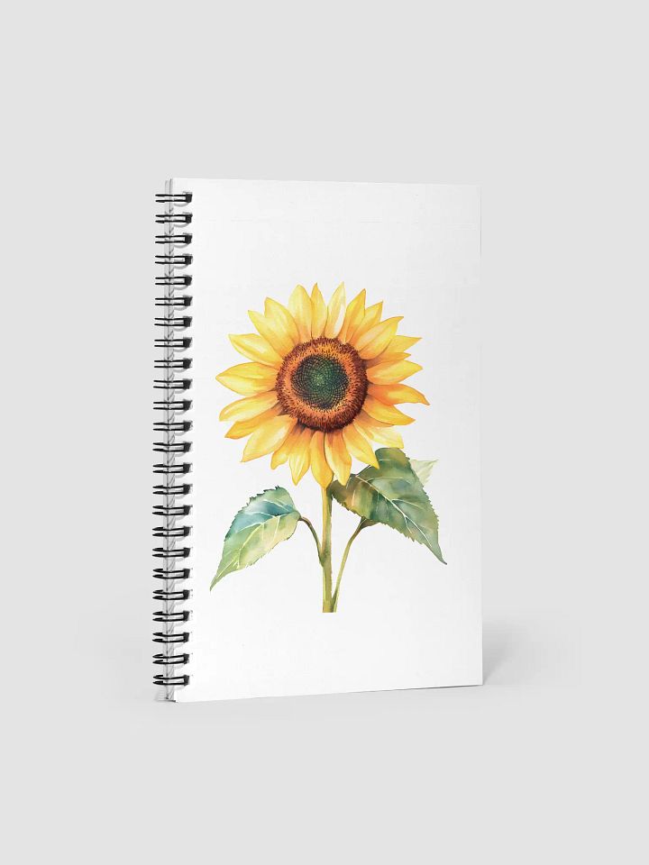 Sunflower Dreams Spiral Notebook product image (1)