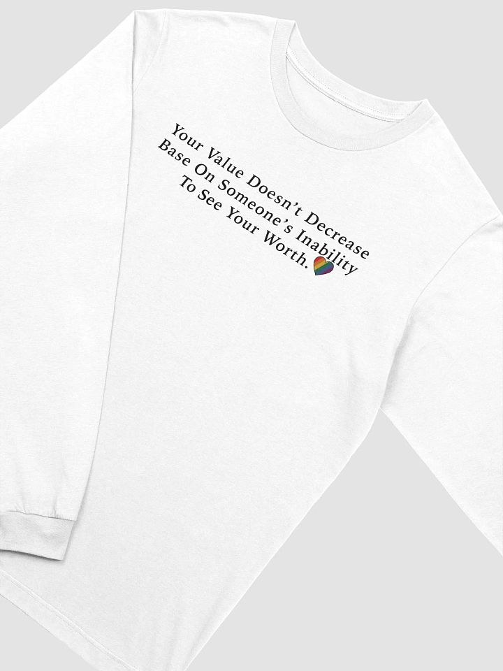 Your Value Long Sleeve T shirts Black Letters product image (36)